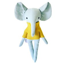 Φόρτωση εικόνας στο εργαλείο προβολής Συλλογής, υφασμάτινα ελεφαντάκια / Elephant heirloom dolls
