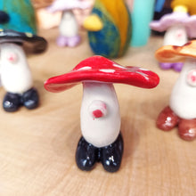Load image into Gallery viewer, κεραμικό μανιταροξωτικό / ceramic mushroom-elf
