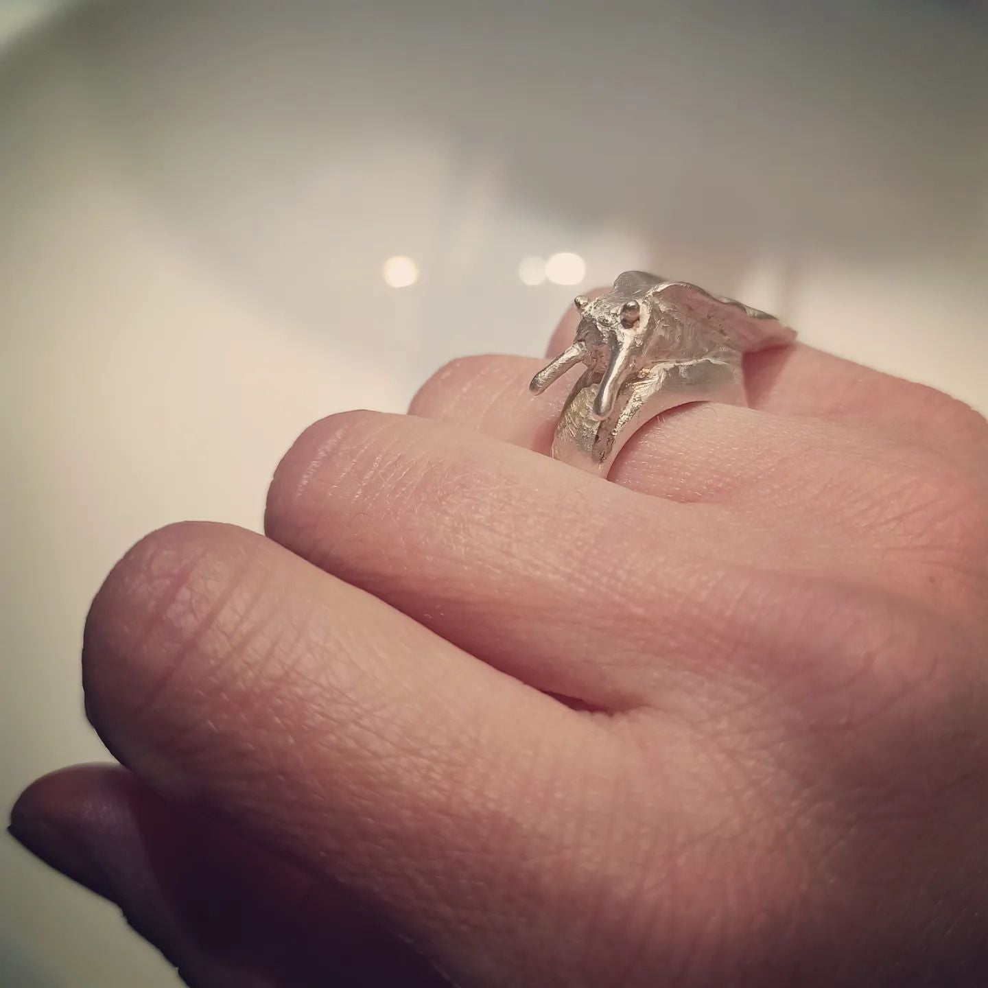 δακτυλίδι "σαλιγκάρι" / "snail ring