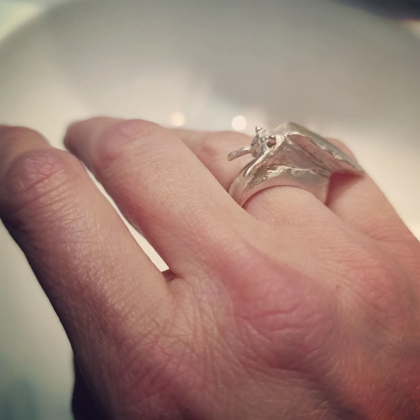 δακτυλίδι "σαλιγκάρι" / "snail ring