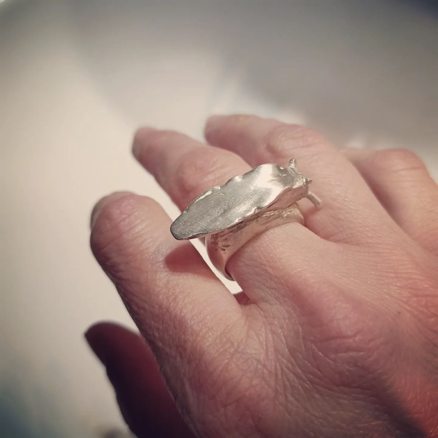 δακτυλίδι "σαλιγκάρι" / "snail ring
