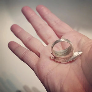 δακτυλίδι "σαλιγκάρι" / "snail ring
